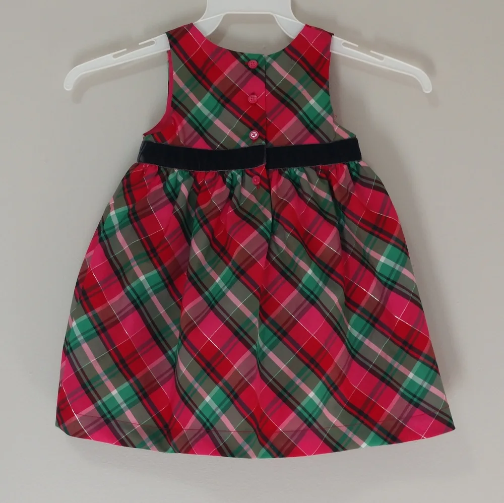 Plaid Dress - 12M